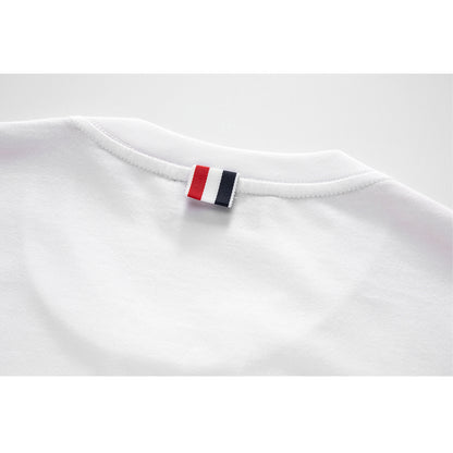 4-Bar Anchor embroidery T-shirt