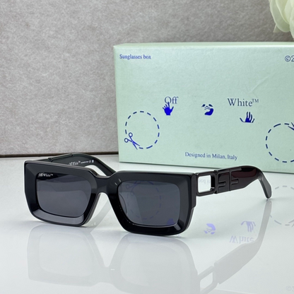 OFF-Whlte Arrow logo sunglasses #024
