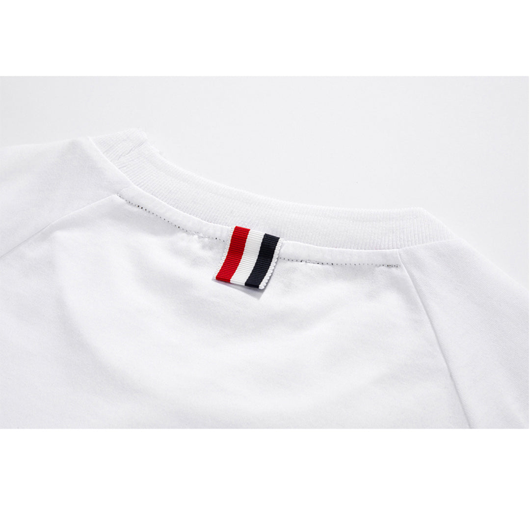 4-Bar Cotton T-shirt