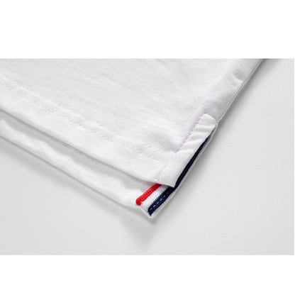 4-Bar Anchor embroidery T-shirt