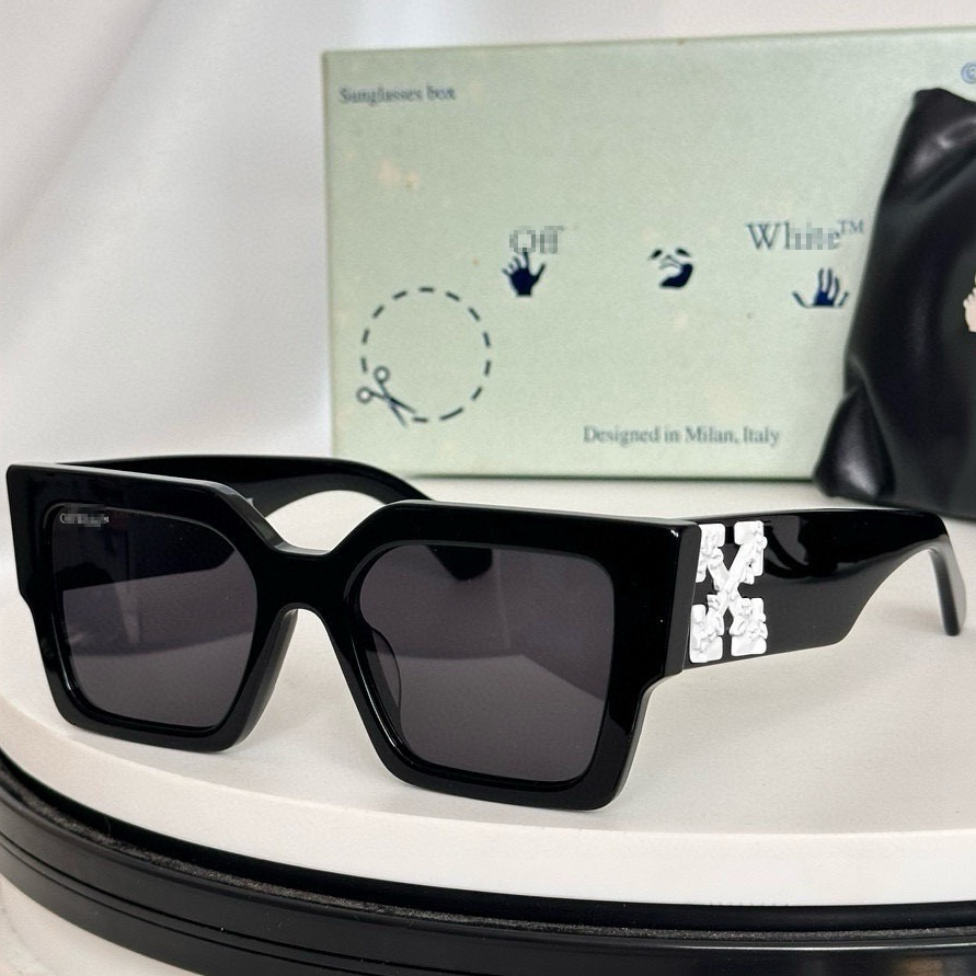 OFF-Whlte Arrow logo sunglasses#003
