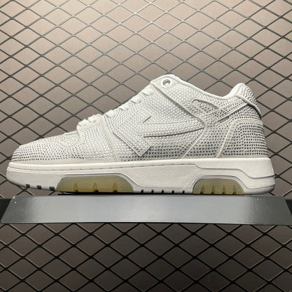 OFF-Whlte Full diamond Sports shoes#11