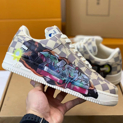 OFF-Whlte Arrow Logo Leather Sneakers #44