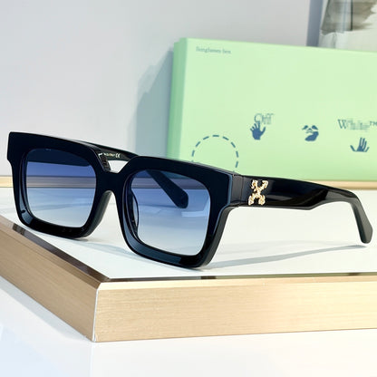 OFF-Whlte Arrow logo sunglasses #010