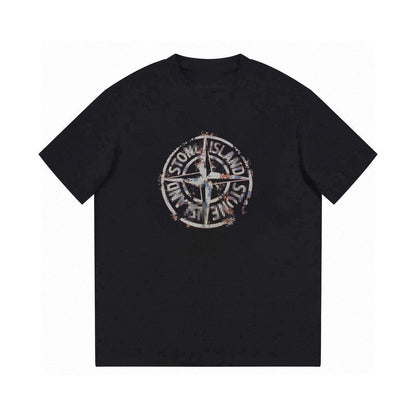 ST-Compass print T-shirt
