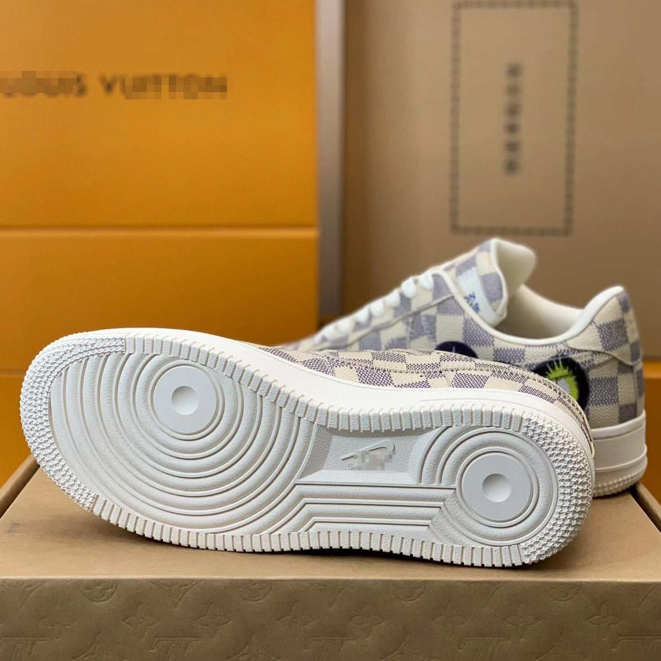 OFF-Whlte Arrow Logo Leather Sneakers #44