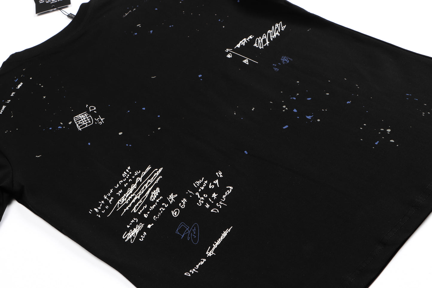 D2 Lettering Cotton T-shirt #33