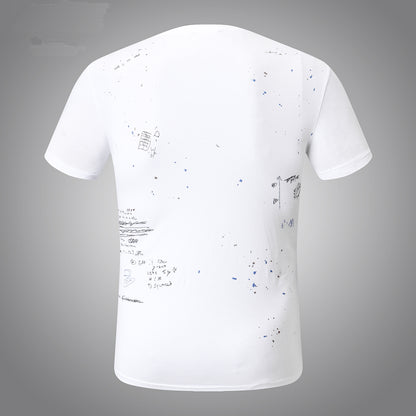 D2 Lettering Cotton T-shirt #33