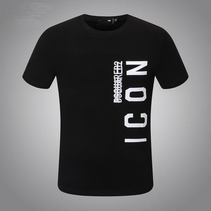 D2 Lettering Cotton T-shirt #32