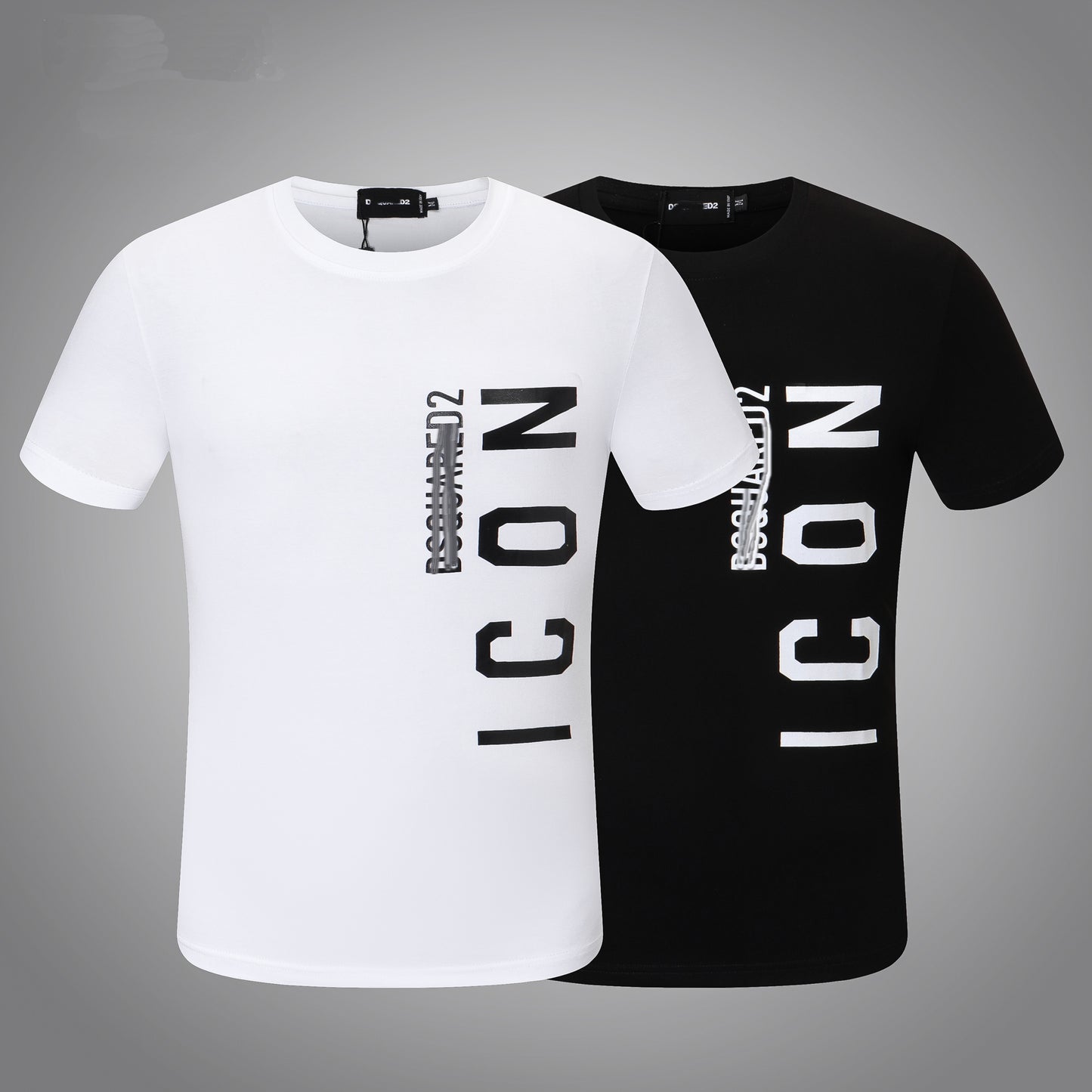 D2 Lettering Cotton T-shirt #32