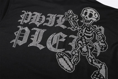 PP Polo shirt Crystal Skull