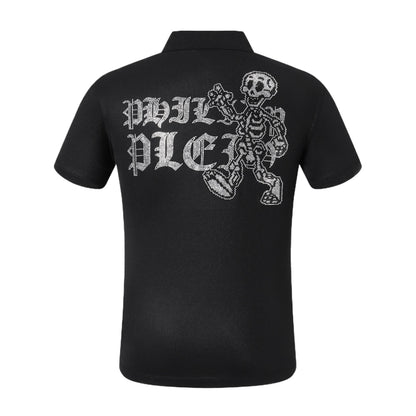 PP Polo shirt Crystal Skull