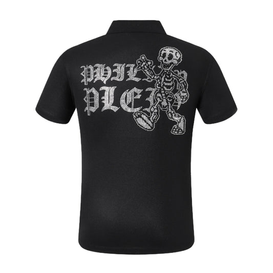 PP Polo shirt Crystal Skull
