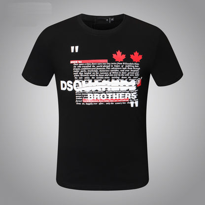 D2 Lettering Cotton T-shirt #27