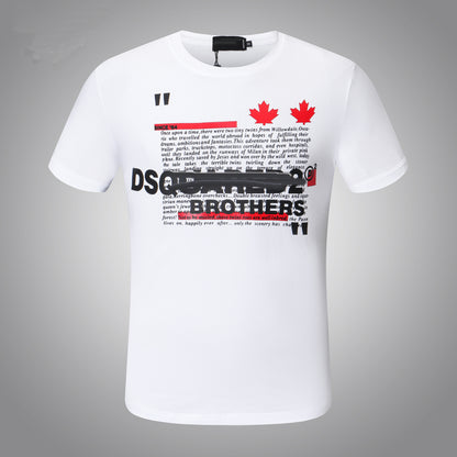 D2 Lettering Cotton T-shirt #27