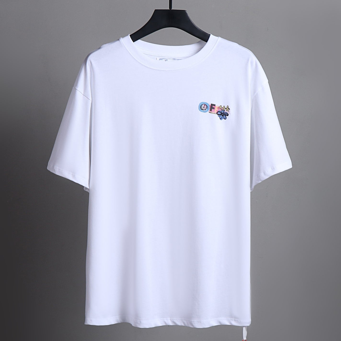 OFF-Whlte Arrow logo print T-shirt#85
