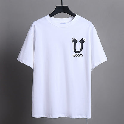 OFF-Whlte Arrow Logo Cotton T-shirt#30
