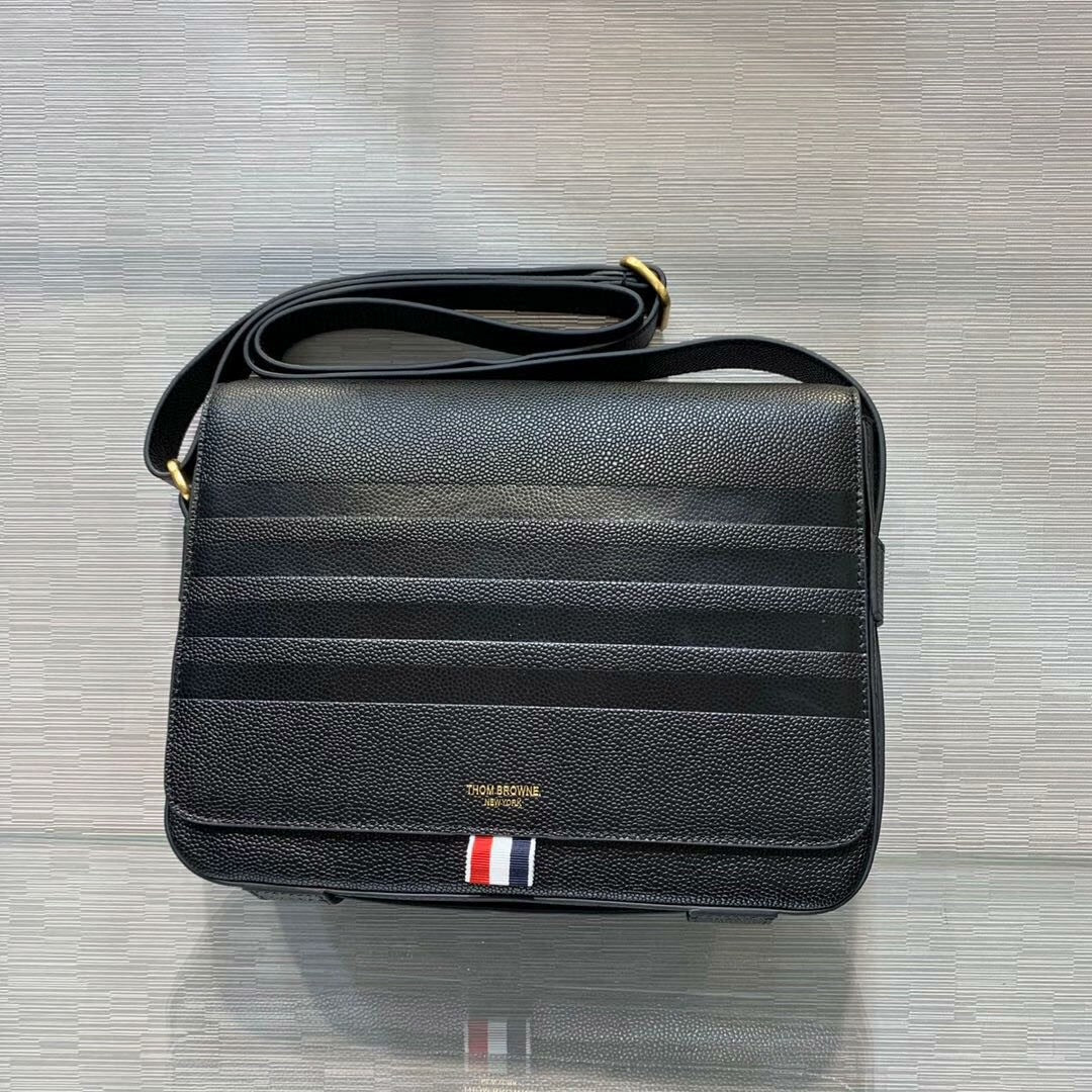 Thom Browne Men's Shoulder Messenger Bag