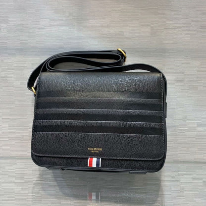 Thom Browne Men's Shoulder Messenger Bag