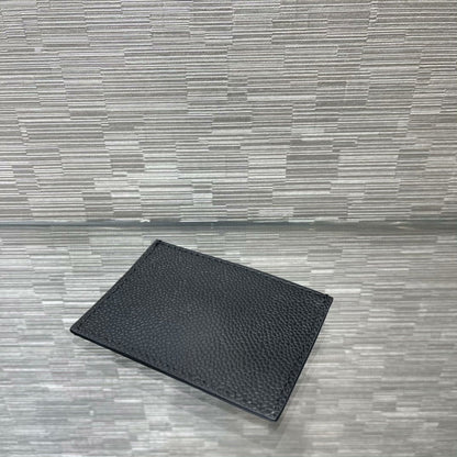 Thom Browne Classic Black Ball Card Holder