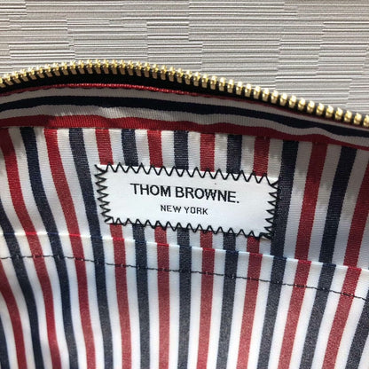 THOM TREND Classic Black Leather Clutch Bag
