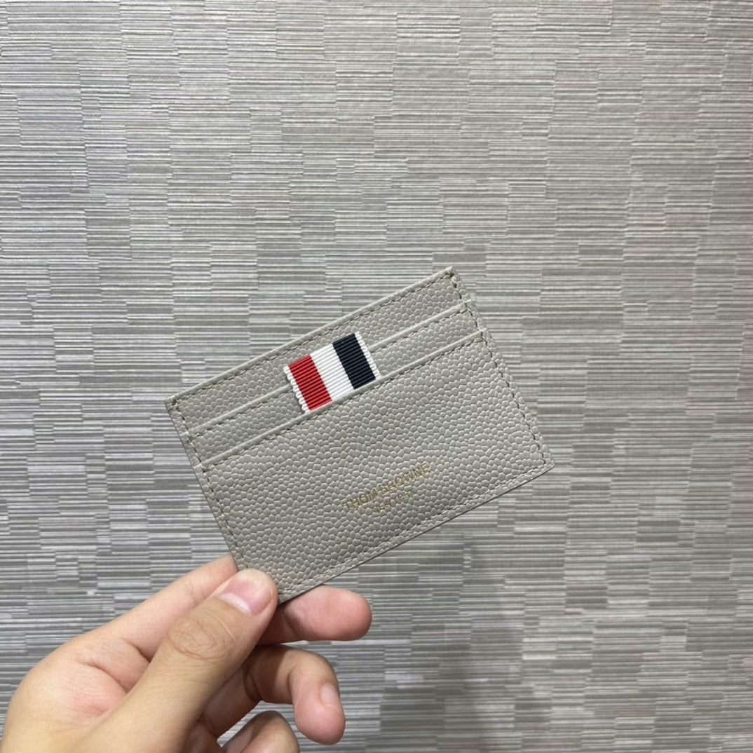 Thom Browne Classic Black Ball Card Holder
