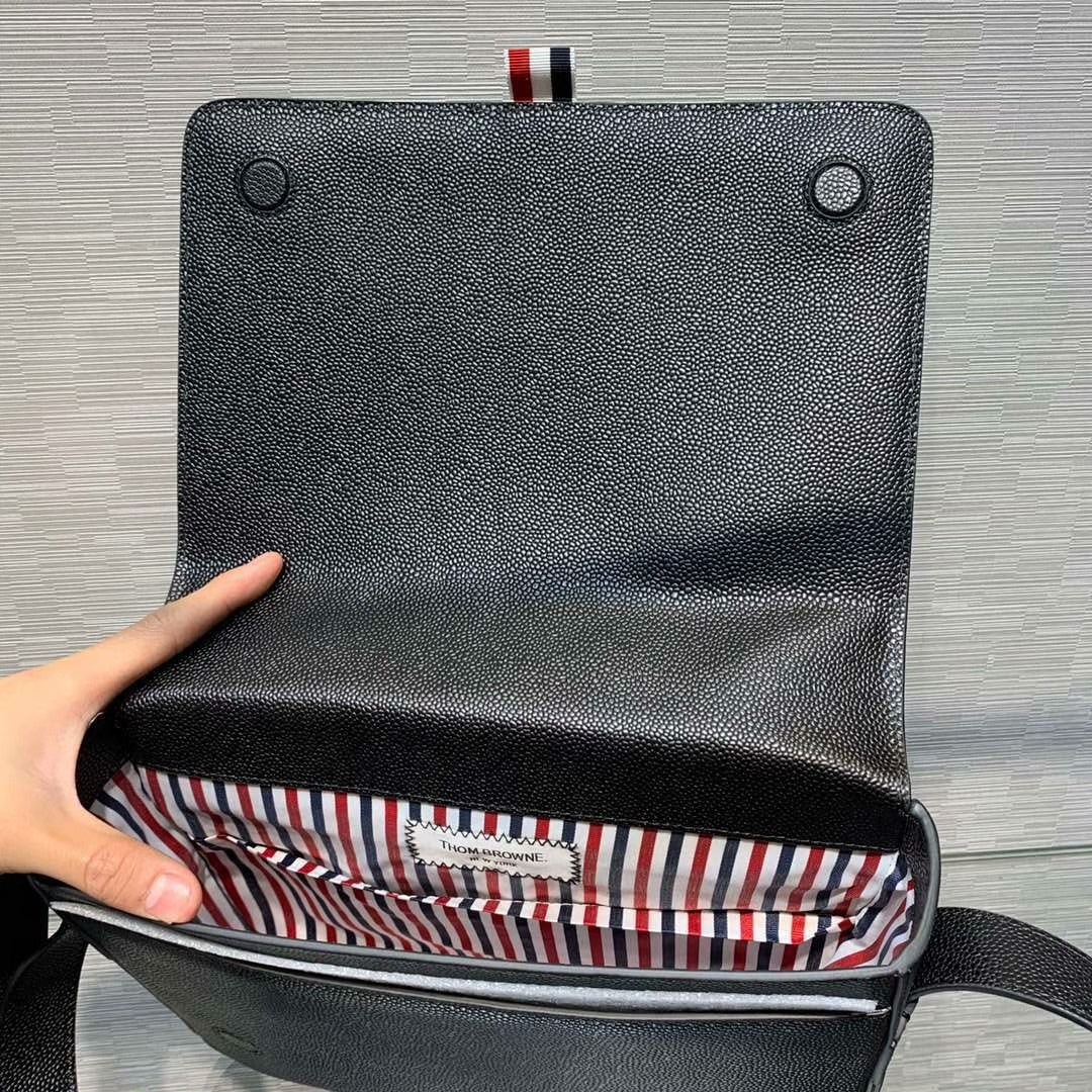Thom Browne Men's Shoulder Messenger Bag