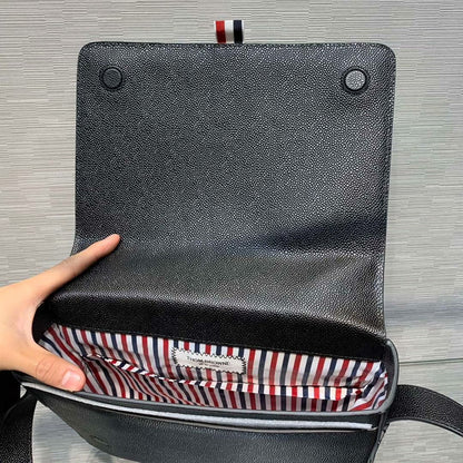 Thom Browne Men's Shoulder Messenger Bag