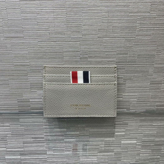 Thom Browne Classic Black Ball Card Holder