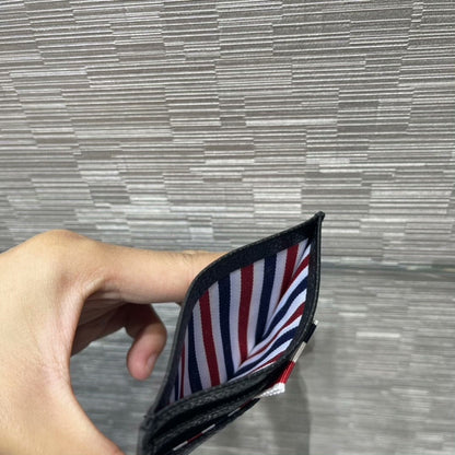 Thom Browne Classic Black Ball Card Holder