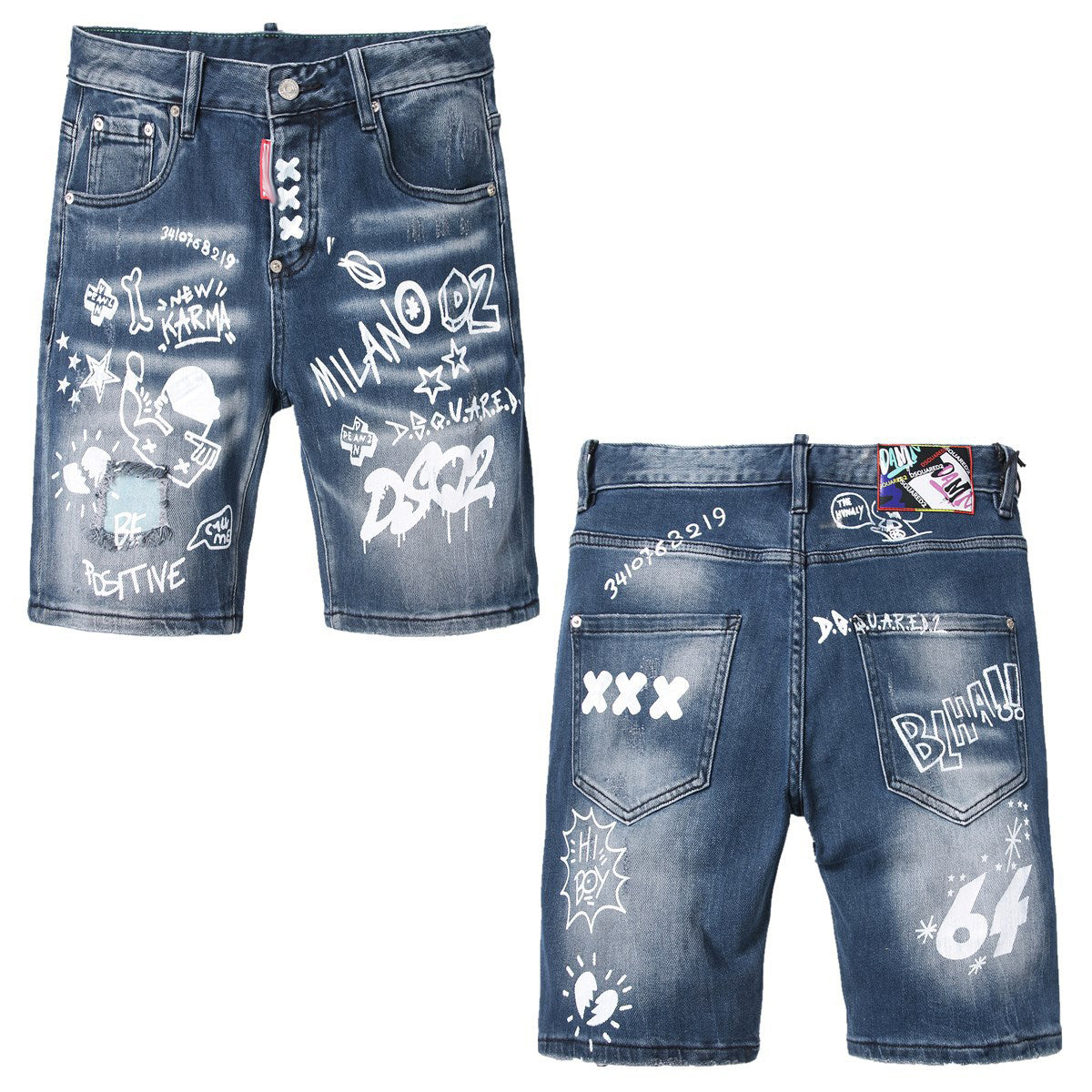 D2 Men's Short Jeans#25