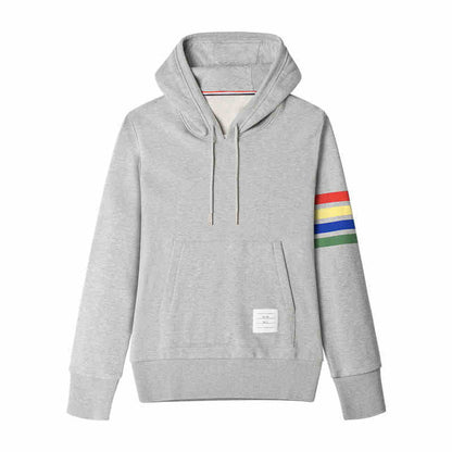 4-Bar Couple Hoodies