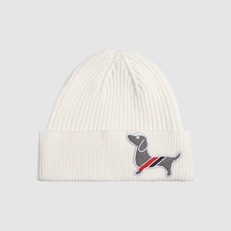 Puppy knitted hat