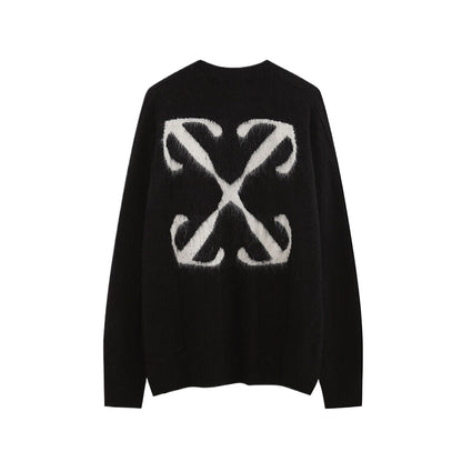 OFF-Whlte Intarsia Knit Sweater#7