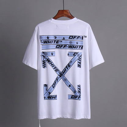 OFF-Whlte Arrow logo print T-shirt#88