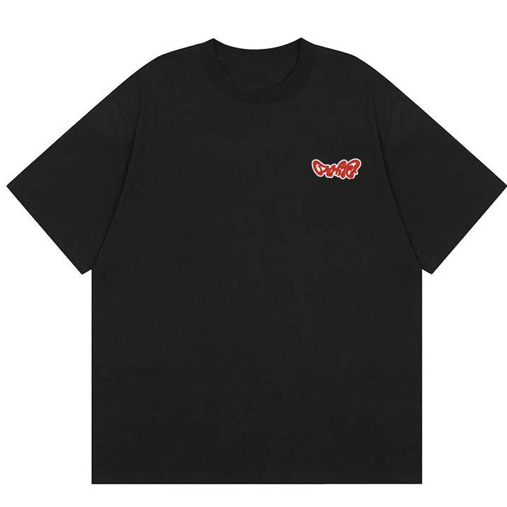OFF-Whlte Arrow Logo Cotton T-shirt