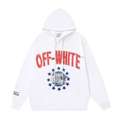 OFF-Whlte Arrow logo sports sweatshirt#1005
