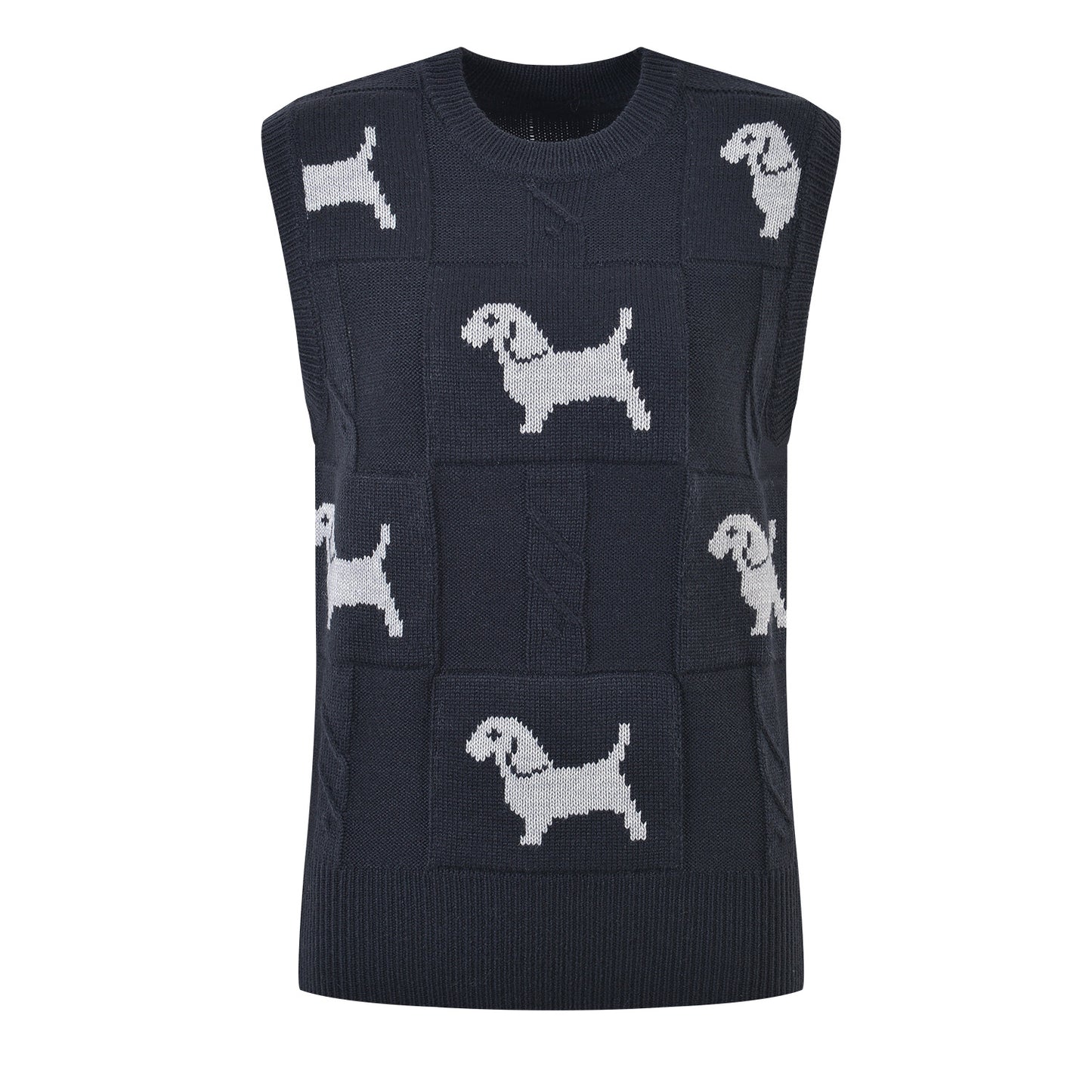 4-Bar Women Wool vest