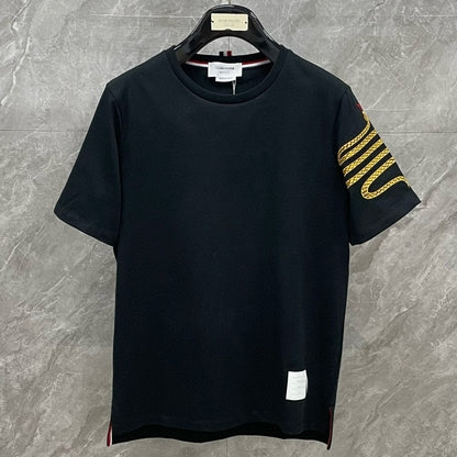 4-Bar Snake pattern T-shirt