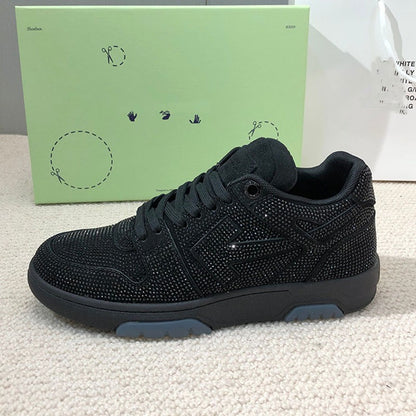 OFF-Whlte Full diamond Sports shoes#11