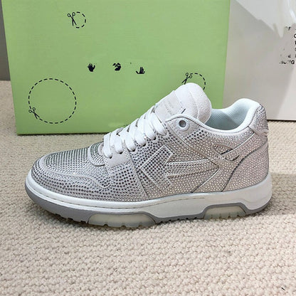 OFF-Whlte Full diamond Sports shoes#11