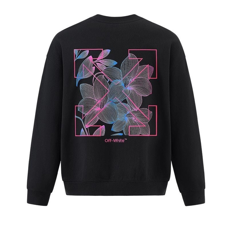 OFF-Whlte Arrow logo sports sweatshirt #1018