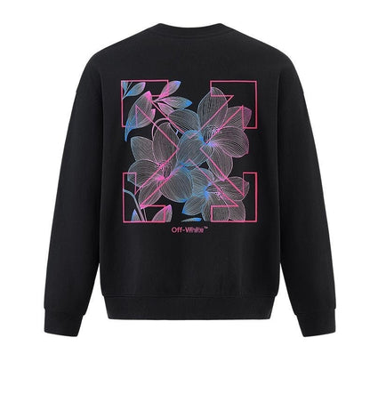 OFF-Whlte Arrow logo sports sweatshirt #1018