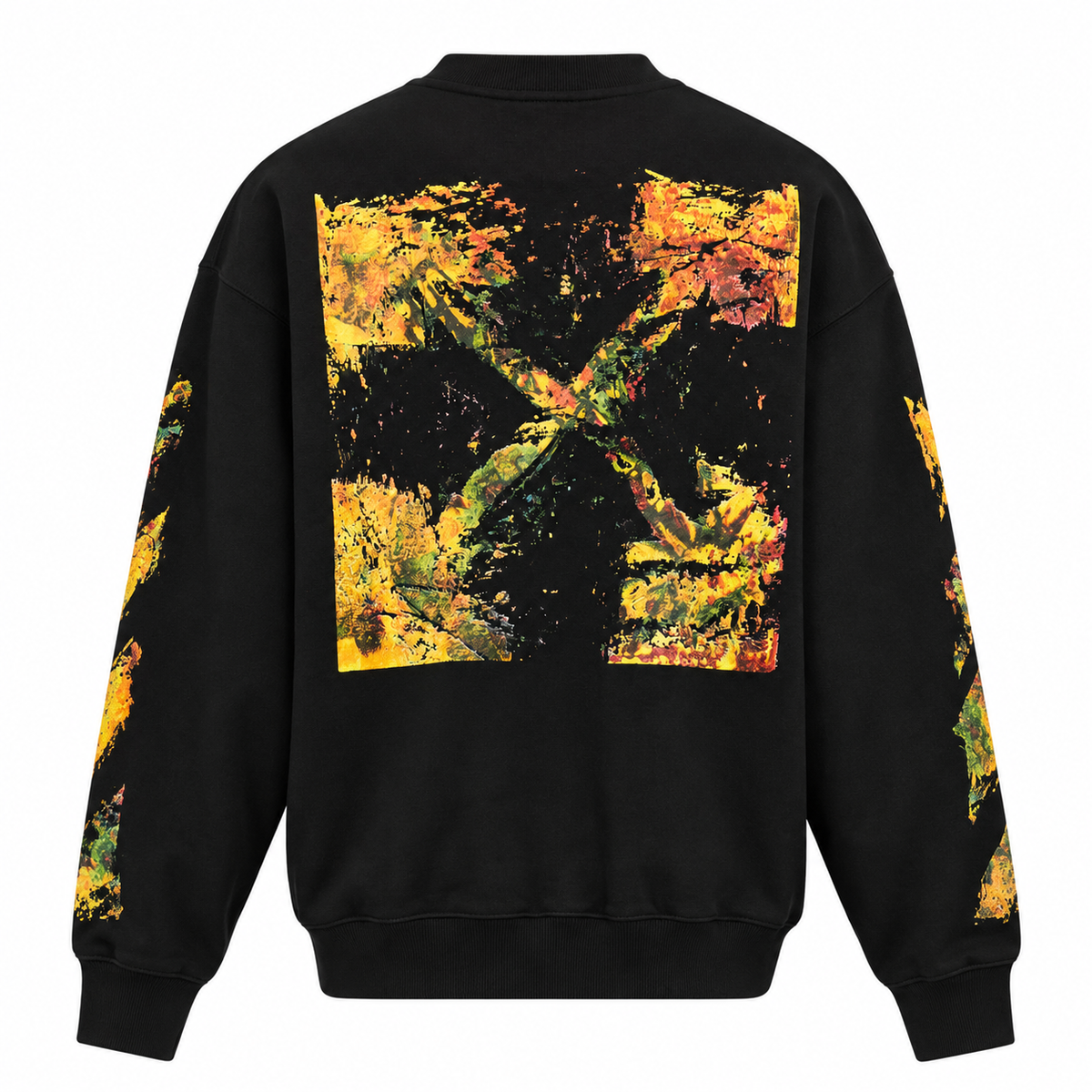 OFF-Whlte Arrow logo sports sweatshirt #1015