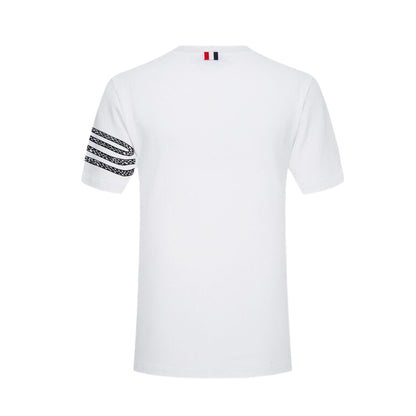 4-Bar Snake pattern T-shirt