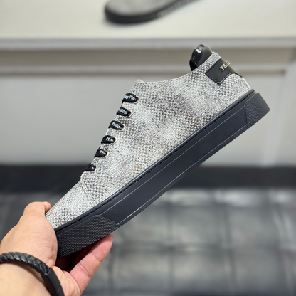 PP Men's Letter-Embellished Sneakers #1100