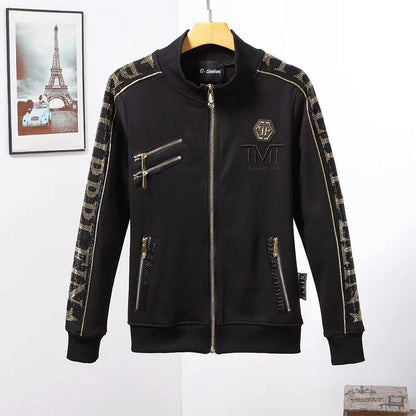PP Skull Hoodie Jacket Suit