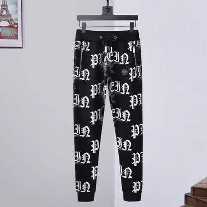 PP Letter Hoodie Jacket Suit