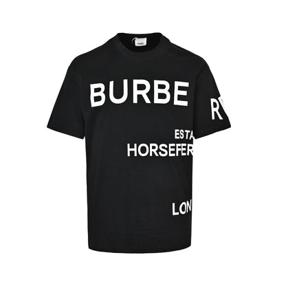 Burberry Casual T-shirt#01 - Black Front