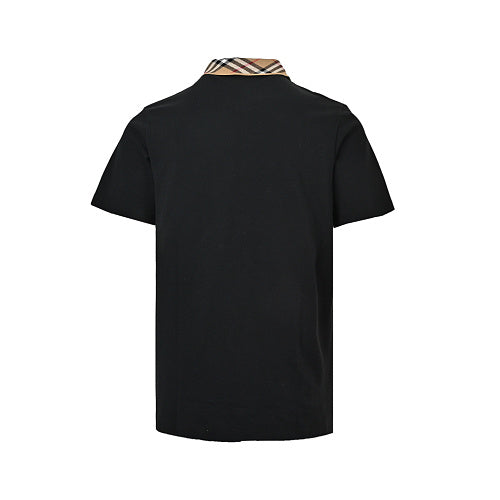 Burberry Casual Polo Shirt#03 - Black Back
